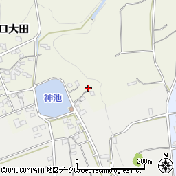 鹿児島県伊佐市大口大田2190周辺の地図