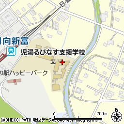 宮崎県立児湯るぴなす支援学校周辺の地図