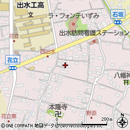 鹿児島県出水市五万石町772周辺の地図