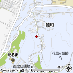 鹿児島県出水市麓町1417周辺の地図