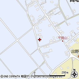 鹿児島県出水市高尾野町柴引742周辺の地図