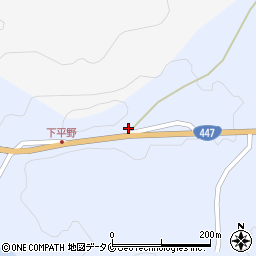 鹿児島県出水市下大川内414周辺の地図