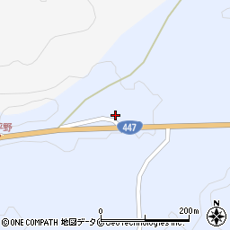 鹿児島県出水市下大川内412周辺の地図