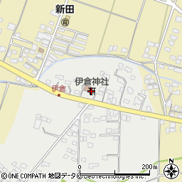 伊倉神社周辺の地図