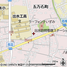 鹿児島県出水市五万石町273周辺の地図