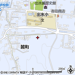 鹿児島県出水市麓町1297周辺の地図