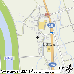 鹿児島県伊佐市大口大田607周辺の地図