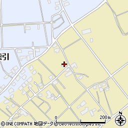 鹿児島県出水市高尾野町大久保1668周辺の地図