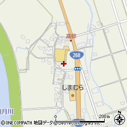 鹿児島県伊佐市大口大田613周辺の地図