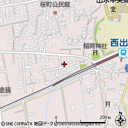 鹿児島県出水市西出水町794周辺の地図