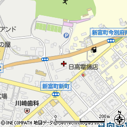 セブンイレブン新富三納代店周辺の地図