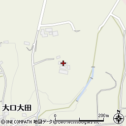 鹿児島県伊佐市大口大田2157周辺の地図