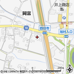 宮崎県西都市岡富633-3周辺の地図