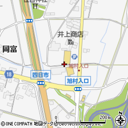 宮崎県西都市岡富862周辺の地図