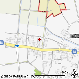 宮崎県西都市岡富488周辺の地図