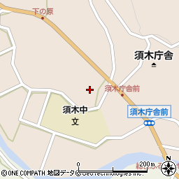 宮崎県小林市須木中原1701-1周辺の地図