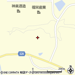 宮崎県西都市鹿野田11300周辺の地図