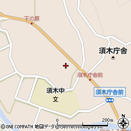 宮崎県小林市須木中原1701周辺の地図