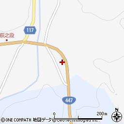 鹿児島県出水市上鯖淵2862周辺の地図