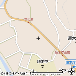 宮崎県小林市須木中原1696周辺の地図
