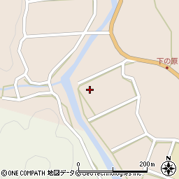 本庄川周辺の地図