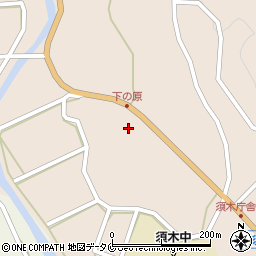 小林市立　須木中央保育園周辺の地図