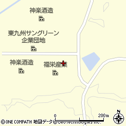 宮崎県西都市鹿野田11365周辺の地図