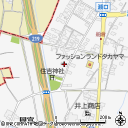 宮崎県西都市岡富979-3周辺の地図