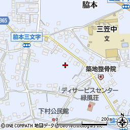 鹿児島県阿久根市脇本7852周辺の地図