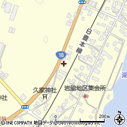 宮崎県新富町（児湯郡）日置周辺の地図