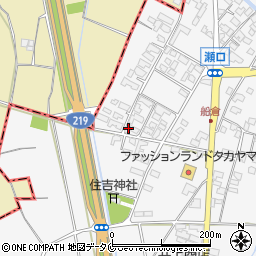 宮崎県西都市岡富1176周辺の地図