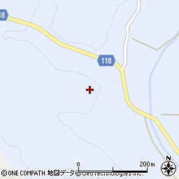 鹿児島県伊佐市大口渕辺184周辺の地図