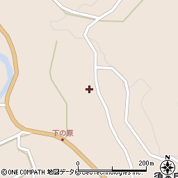 宮崎森林管理署原森林事務所周辺の地図
