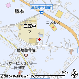 鹿児島県阿久根市脇本7745-2周辺の地図