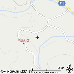 鹿児島県伊佐市大口平出水1954周辺の地図