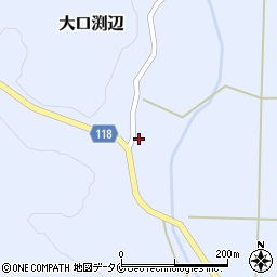 鹿児島県伊佐市大口渕辺140周辺の地図