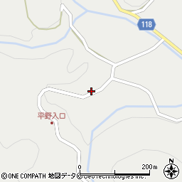 鹿児島県伊佐市大口平出水1997周辺の地図