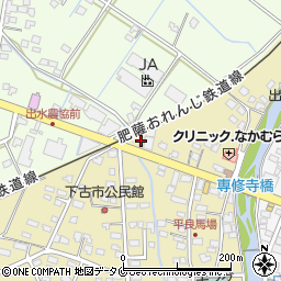 東洋環境分析センター　出水営業所周辺の地図