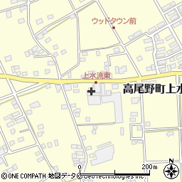 鹿児島県出水市高尾野町上水流579周辺の地図