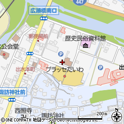 ヒロヤ手芸店周辺の地図