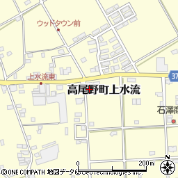 鹿児島県出水市高尾野町上水流608周辺の地図