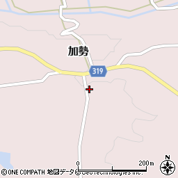 宮崎県西都市加勢1504周辺の地図