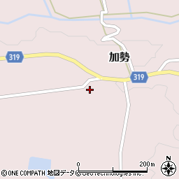 宮崎県西都市加勢1494周辺の地図