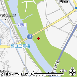 新瀬口橋周辺の地図