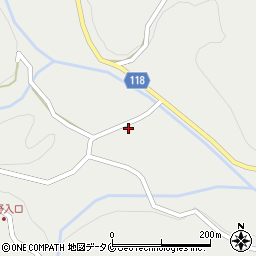 鹿児島県伊佐市大口平出水1970周辺の地図