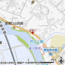 渡瀬口周辺の地図