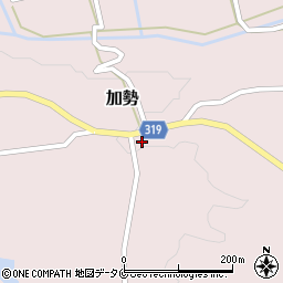 宮崎県西都市加勢1505周辺の地図