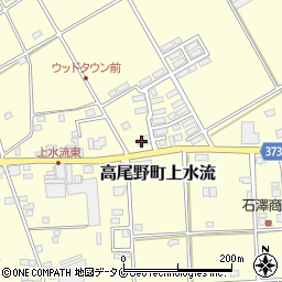 鹿児島県出水市高尾野町上水流977周辺の地図