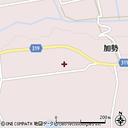 宮崎県西都市加勢1279周辺の地図