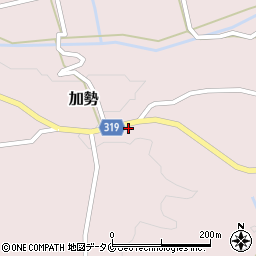 宮崎県西都市加勢2177周辺の地図